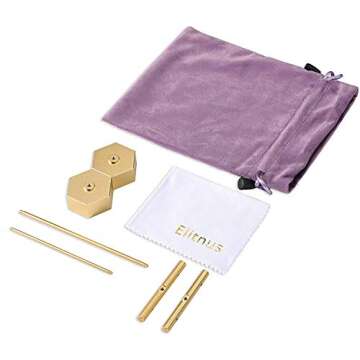 Elegant Elitnus T Earring Display Stand - 2 Pack Organizer for Shows