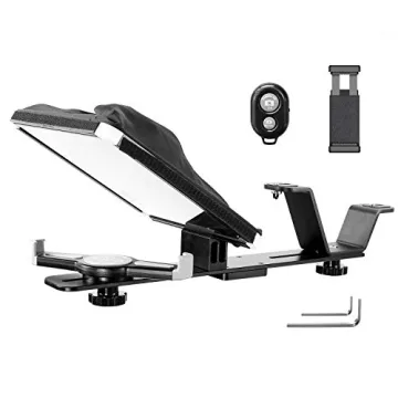 GVM Portable Teleprompter for iPad and DSLR Cameras