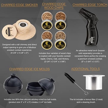 Premium Cocktail Drink Smoker Gift Set for Enthusiasts