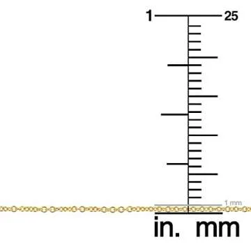 Kooljewelry Gold Filled Cable Pendant Chain Necklace