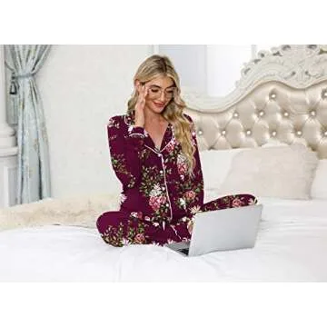 Soft PrinStory Women's Pajama Set for Cozy Nights in Style