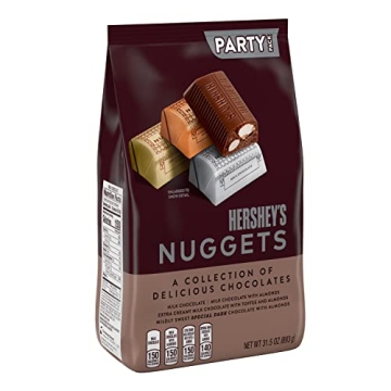 HERSHEY'S NUGGETS Assorted Chocolate Party Pack 31.5 oz