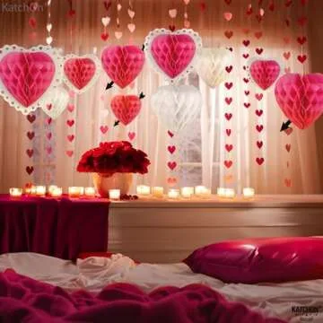KatchOn Valentine's Day Decorations - Reusable Heart Decor