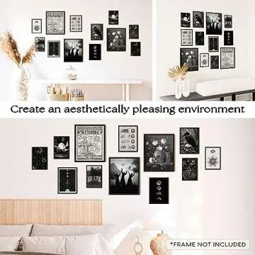 Witchy Home Decor - Vintage Gothic Aesthetic Set