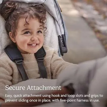 UPPAbaby CozyGanoosh Footmuff - Easily Attaches to UPPAbaby Strollers + RumbleSeat - Ultra-plush, Weather-Proof - Winter Stroller Cover - Jake (Charcoal)