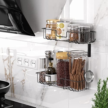 AmazerBath No-Drill Shower Shelf Rustproof Stainless Steel 2 Pack