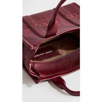 Marc Jacobs Women's The Small Tote, Cherry, Red, One Size