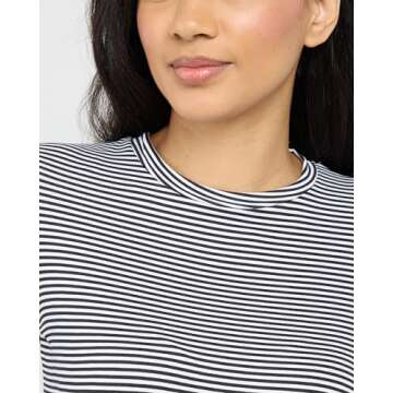 Real Essentials (Pack of 2 Women's Long Sleeve Summer Pajamas - Cotton Sleepwear Matching Bottoms Comfy Soft and Lightweight - Set E Purple & Black, Medium