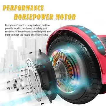 TPS Power Sports Electric Hoverboard for Kids and Adults