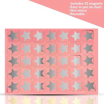 Princess Potty Training Chart with Magnetic Rewards