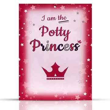 Princess Potty Training Chart with Magnetic Rewards