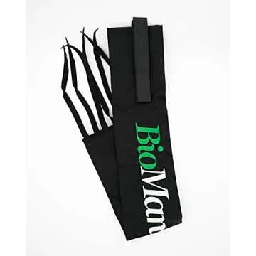 BioMane Horse Tailbag with Dual Velcro Straps - Black