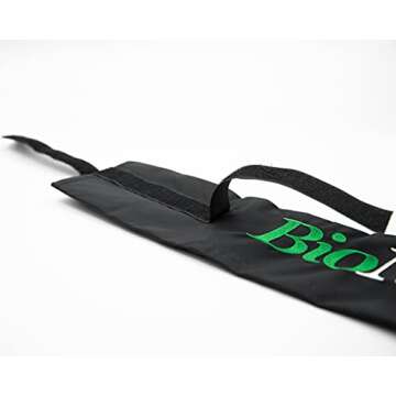 BioMane Horse Tailbag with Dual Velcro Straps - Black