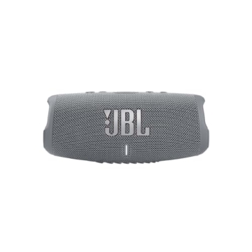JBL CHARGE 5 - Portable Waterproof (IP67) Bluetooth Speaker with Powerbank USB Charge out, 20 hours playtime, JBL Partyboost (Grey)