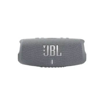 JBL CHARGE 5 - Portable Waterproof (IP67) Bluetooth Speaker with Powerbank USB Charge out, 20 hours playtime, JBL Partyboost (Grey)
