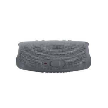 JBL CHARGE 5 - Portable Waterproof (IP67) Bluetooth Speaker with Powerbank USB Charge out, 20 hours playtime, JBL Partyboost (Grey)