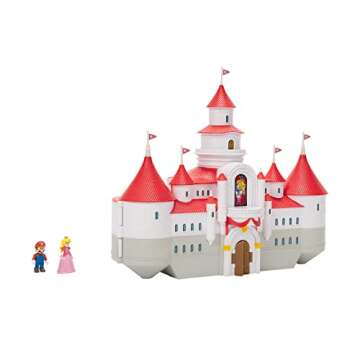 Mario Mushroom Kingdom Castle Playset for Kids