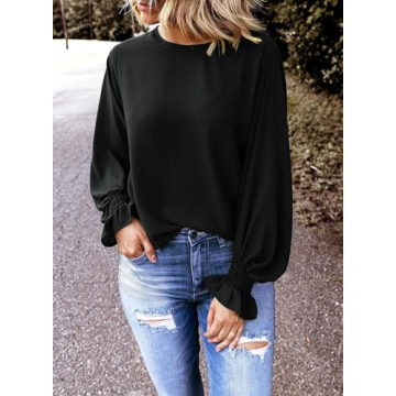 Stylish Dokotoo Women's Ruffle Tunic Top - Chic & Comfortable