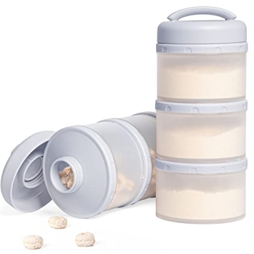 Termichy Stackable Formula Dispenser - Safe Portable Feeding