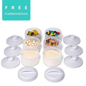 Termichy Stackable Formula Dispenser - Safe Portable Feeding