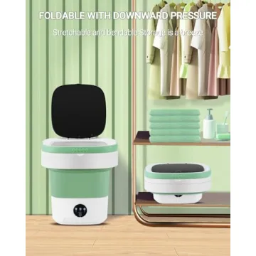 NISHCON Portable Washing Machine 11L Compact Mini Washer