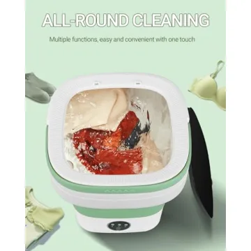 NISHCON Portable Washing Machine 11L Compact Mini Washer