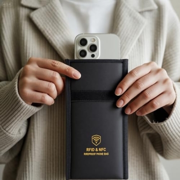 NXTEVL Faraday Bags - Military-Grade Signal Blocker Pouch