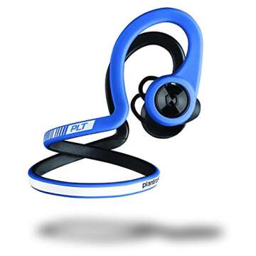 206001-01 Plantronics BackBeat FIT Wireless Bluetooth Headphones - Waterproof Earbuds with On-Ear Co...