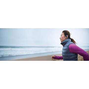 206001-01 Plantronics BackBeat FIT Wireless Bluetooth Headphones - Waterproof Earbuds with On-Ear Controls for Running and Workout, Power Blue