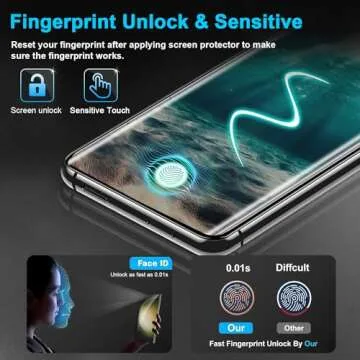 Arshek 9H Tempered Glass Screen Protector for S21 Ultra