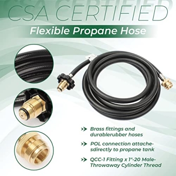 Mr Heater 10 ft Propane Hose for Outdoor Heaters