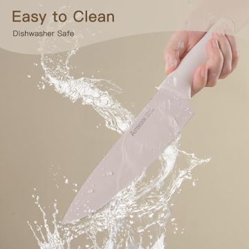 Astercook Stainless Steel Knife Set - 13 Pieces