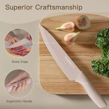 Astercook Stainless Steel Knife Set - 13 Pieces