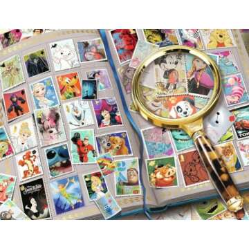 Ravensburger Disney Stamp Album Puzzle - Unique 2000-Piece Jigsaw for Kids & Adults | Softclick Tech...