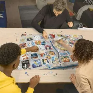Ravensburger Disney Stamp Album Puzzle - Unique 2000-Piece Jigsaw for Kids & Adults | Softclick Technology Anti-Glare Surface | Ideal Gift for All Ages