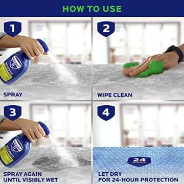 Microban Disinfectant Spray - 24 Hour Sanitizing Power