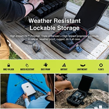 Vaultek LifePod Secure Waterproof Travel Case with Biometric Access