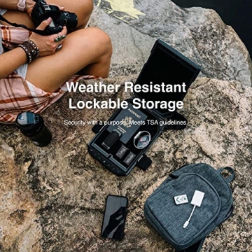 Vaultek LifePod Secure Waterproof Travel Case with Biometric Access