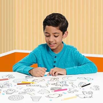 Shrinky Dinks Backpack Decor Set, 50 Pre-Cut Shrinky Dinks, Kids Arts and Crafts Activity Set, Kids ...