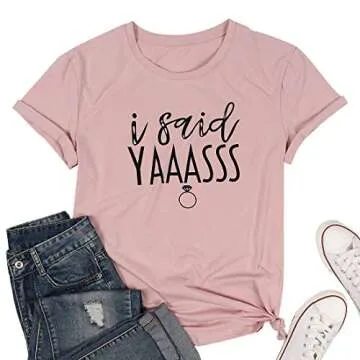 Chic Bride T-Shirt for Bachelorette and Honeymoon Fun