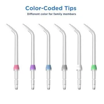 Replacement Heads for Waterpik – 6 Orthodontic Tips Included
