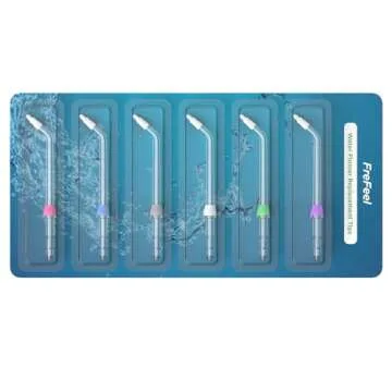 Replacement Heads for Waterpik – 6 Orthodontic Tips Included