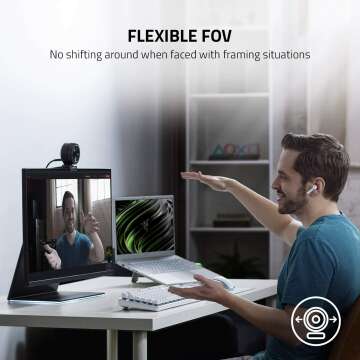 Razer Kiyo Pro 1080p Webcam with HDR & Wide-Angle