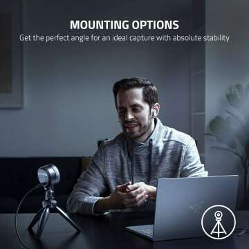 Razer Kiyo Pro 1080p Webcam with HDR & Wide-Angle