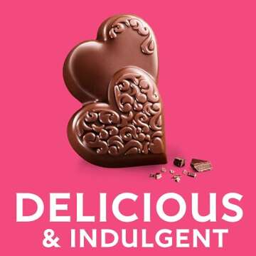 Ghirardelli Valentine's Day Milk Chocolate Duet Hearts Bag - 5.9oz