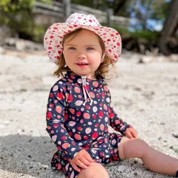 Stylish Adjustable Baby Sun-Hat with UPF 50+ Protection