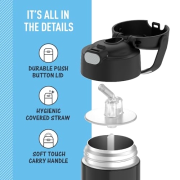 THERMOS FUNTAINER Kids Water Bottle Stainless Steel