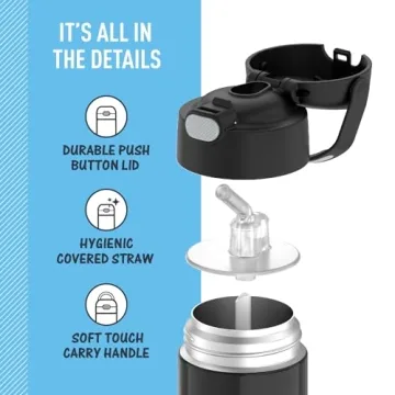 THERMOS FUNTAINER Kids Water Bottle Stainless Steel