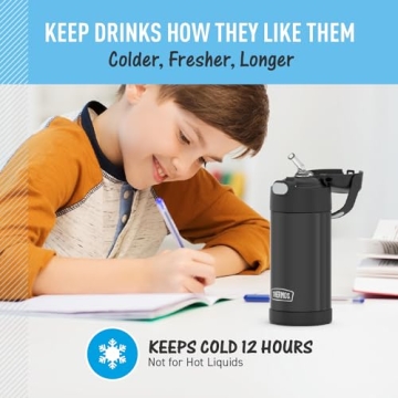 THERMOS FUNTAINER Kids Water Bottle Stainless Steel