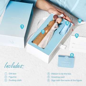 UNO MAS UNO Gift for Sister or Best Friend - Personalized Sculpted Hand-Painted Ready to be Given as...